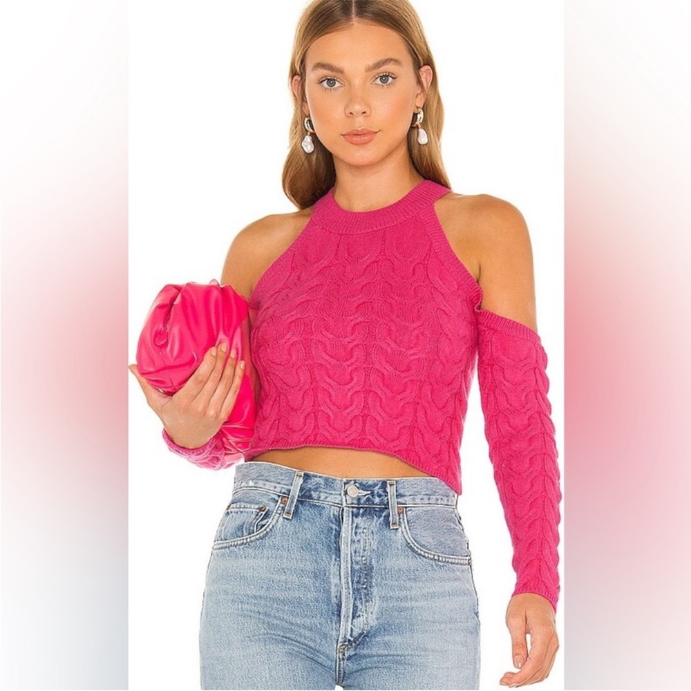 Majorelle cropped sweater